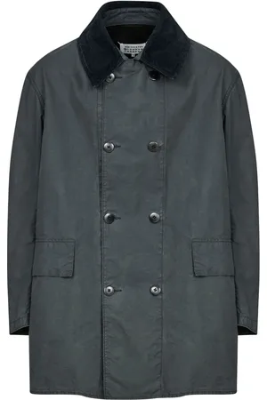 Maison Margiela Cotton double-breasted jacket