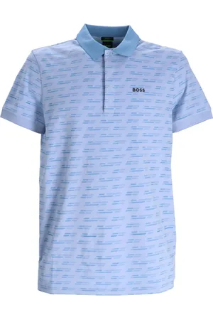 HUGO BOSS Logo-print polo shirt