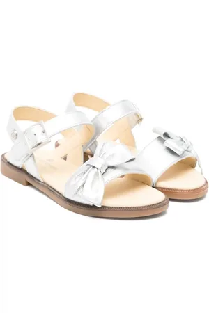 Andanines Metallic-effect sandals