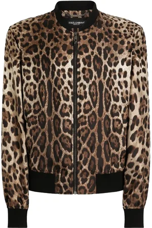 Dolce & Gabbana Leopard-print bomber jacket