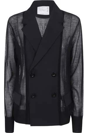 SACAI Semi-sheer blazer