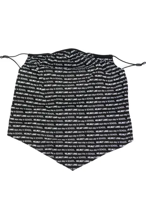Helmut Lang Slogan-print face mask
