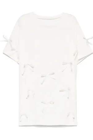 DOUUOD KIDS Bow-detailed T-shirt