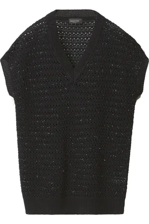 Fabiana Filippi Open-knit T-shirt