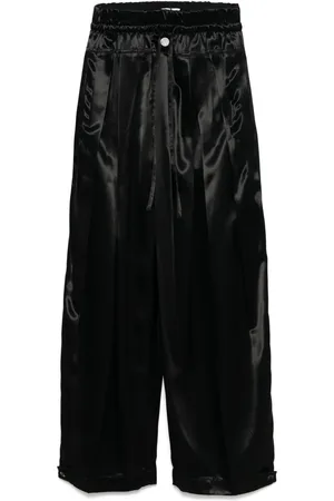 Jil Sander Satin palazzo pants