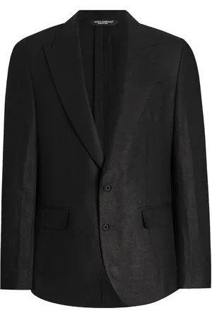 Dolce & Gabbana Linen single-breasted blazer