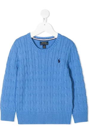 Ralph Lauren Round-neck cable-knit jumper