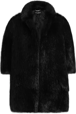 Dolce & Gabbana Faux-fur coat
