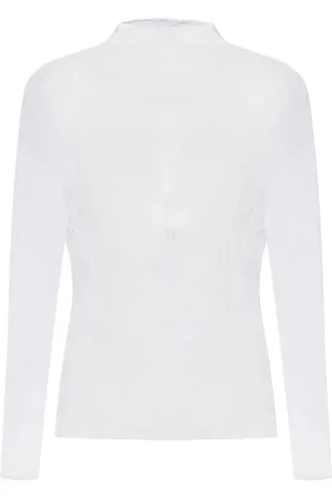 Issey Miyake Crease-effect top