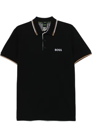 HUGO BOSS Logo-embroidered polo shirt
