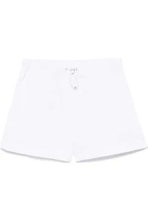 Moschino Rubberised-logo shorts