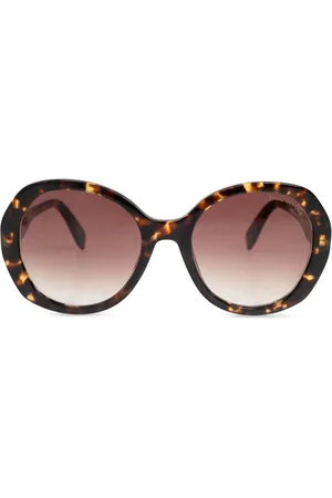 Marc Jacobs Tortoiseshell-effect oversize sunglasses