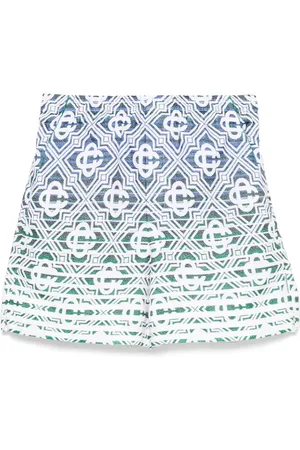 Casablanca Monogram-gradient towelling shorts