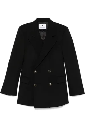 Marine Serre Twill blazer