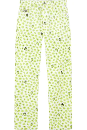 VERSACE Strawberry Garden jeans
