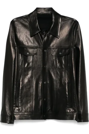 SALVATORE SANTORO Leather shirt jacket