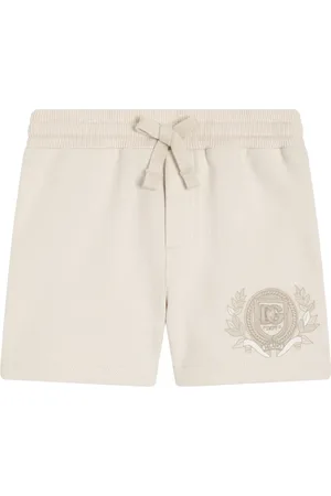 Dolce & Gabbana Logo-embroidered shorts