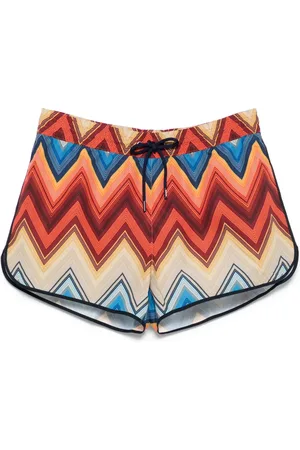 Missoni Zigzag-print swim shorts