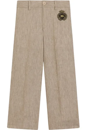 Dolce & Gabbana Logo-appliqu?? chinos