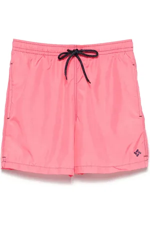 DRUMOHR Logo-patch swim shorts