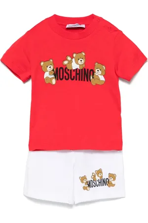 Moschino Logo-print shorts set