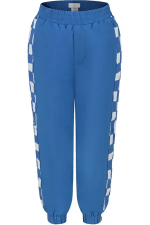 Stella McCartney Check-pattern jogger trousers