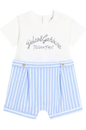 Dolce & Gabbana Striped romper