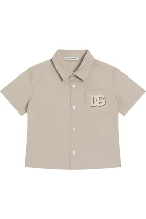 Dolce & Gabbana DG-embroidered shirt