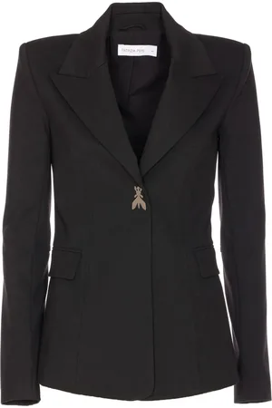 Patrizia Pepe Logo-pendant blazer