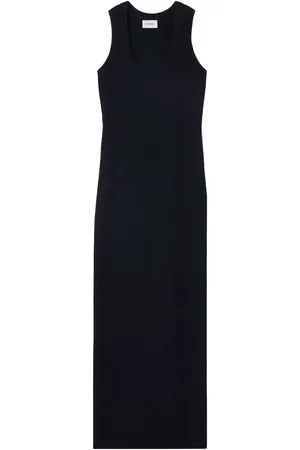 ST. JOHN Ribbed-knit dress