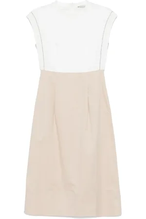 PESERICO SIGN Bead-detail midi dress