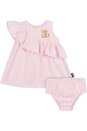 Moschino Check-pattern dress