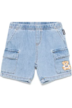 Moschino Teddy Bear-embroidered shorts