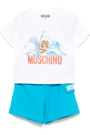 Moschino Logo-print shorts set