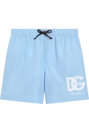 Dolce & Gabbana Logo-print swim shorts