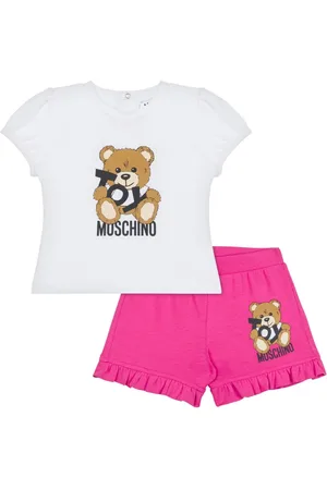 Moschino Teddy Bear-print short set