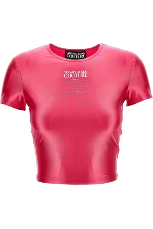 VERSACE Logo-print T-shirt