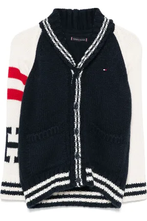 Tommy Hilfiger Intarsia-logo cardigan