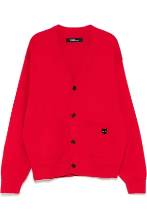 SONGZIO Emblem seamless cardigan