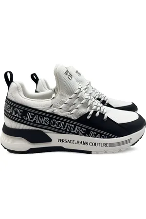 VERSACE Logo-tape sneakers