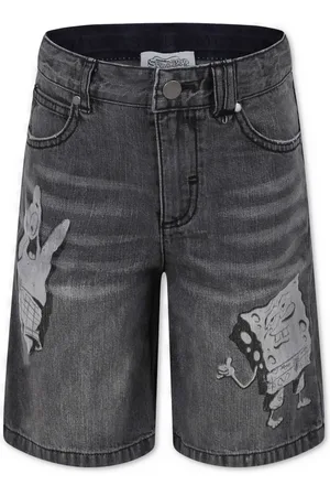 Stella McCartney Graphic print denim shorts