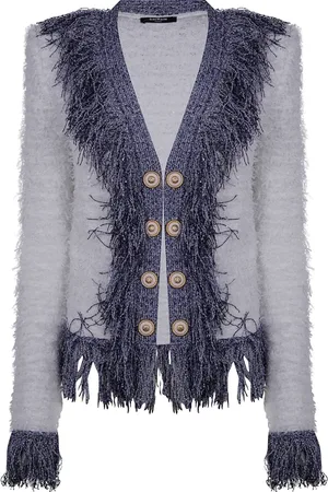 Balmain Fringed jacket