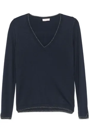 Liu Jo Lurex-detail top