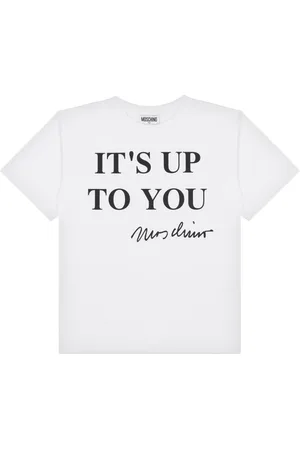 Moschino Slogan-print T-shirt