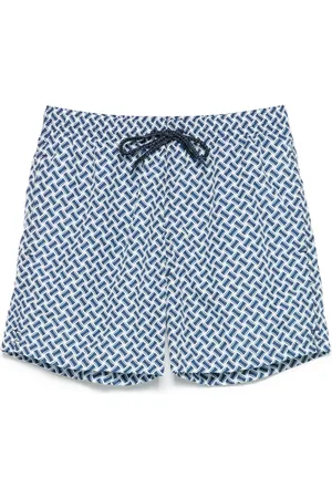 DRUMOHR Monogram-pattern swim shorts