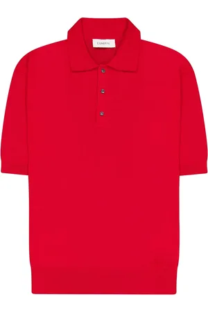 LANEUS Knitted polo shirt