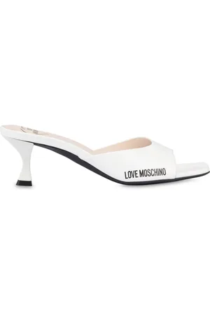 Moschino 65mm leather sandals
