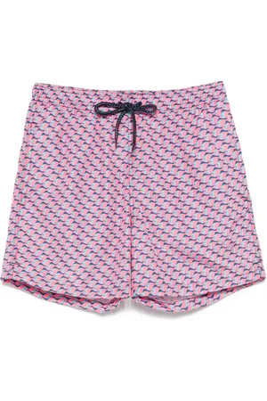 DRUMOHR Fish-print swim shorts