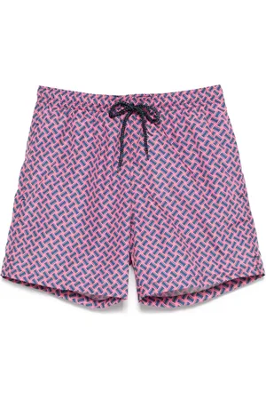 DRUMOHR Monogram-pattern swim shorts