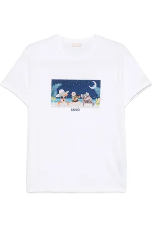 Liu Jo Crystal-embellished T-shirt